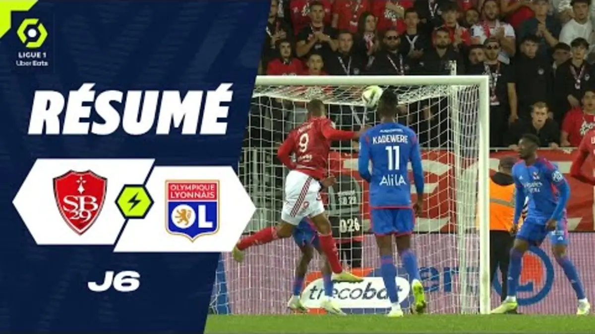 Replay Canal+ du 24/09/2023 : STADE BRESTOIS 29 - OLYMPIQUE…