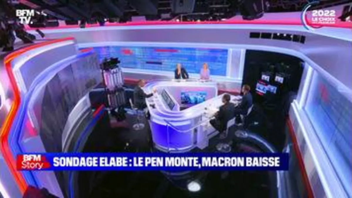 Replay Bfm Story Du Story Marine Le Pen Monte Et