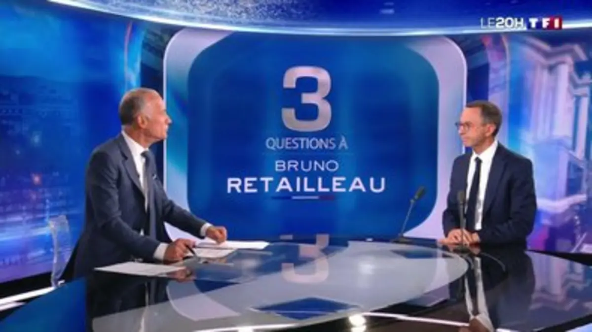 Replay Journal de TF1 du 08/07/2024 Trois questions à Bruno