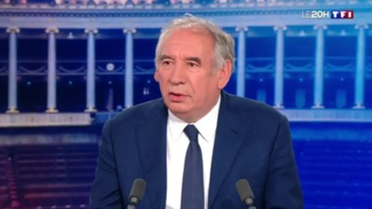 Replay Journal de TF1 du 08 07 2024 Trois questions à François Bayrou