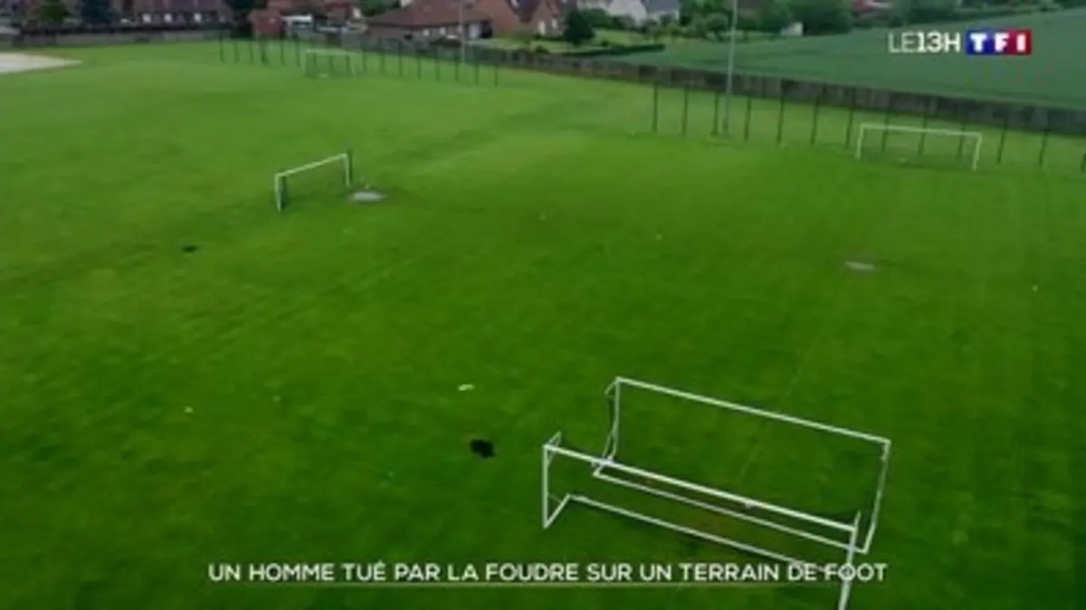 Replay Journal de TF1 du 24 05 2024 Un homme tué par la foudre sur un terrain de foot