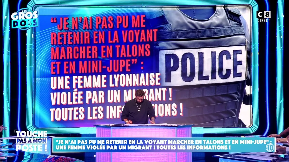 Replay Touche Pas Mon Poste Du Une Femme Lyonnaise Viol E Par Un Migrant