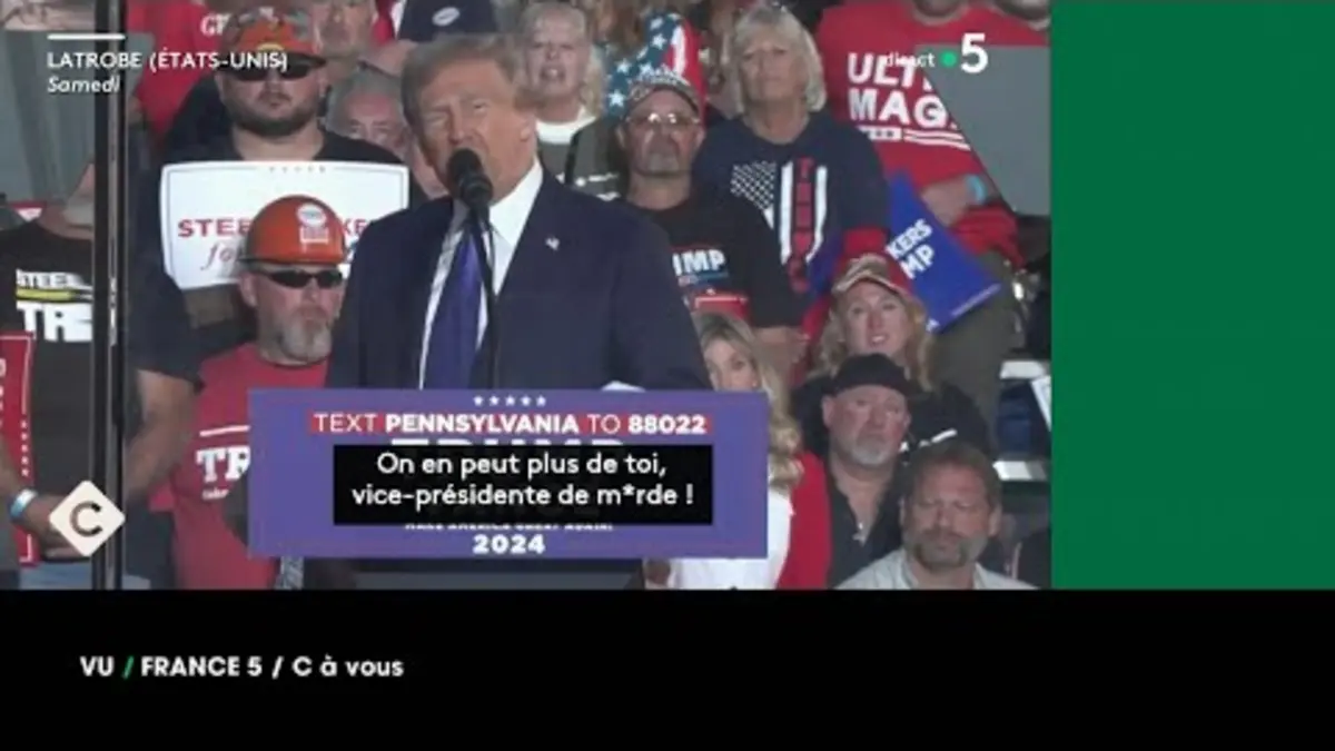 Replay Vu du 22/10/2024 VU du 22/10/2024 Trump insulte Harris