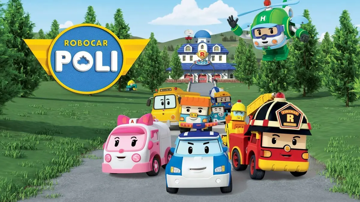 Robocar Poli S02E10 Jouer ensemble, c'est mieux!