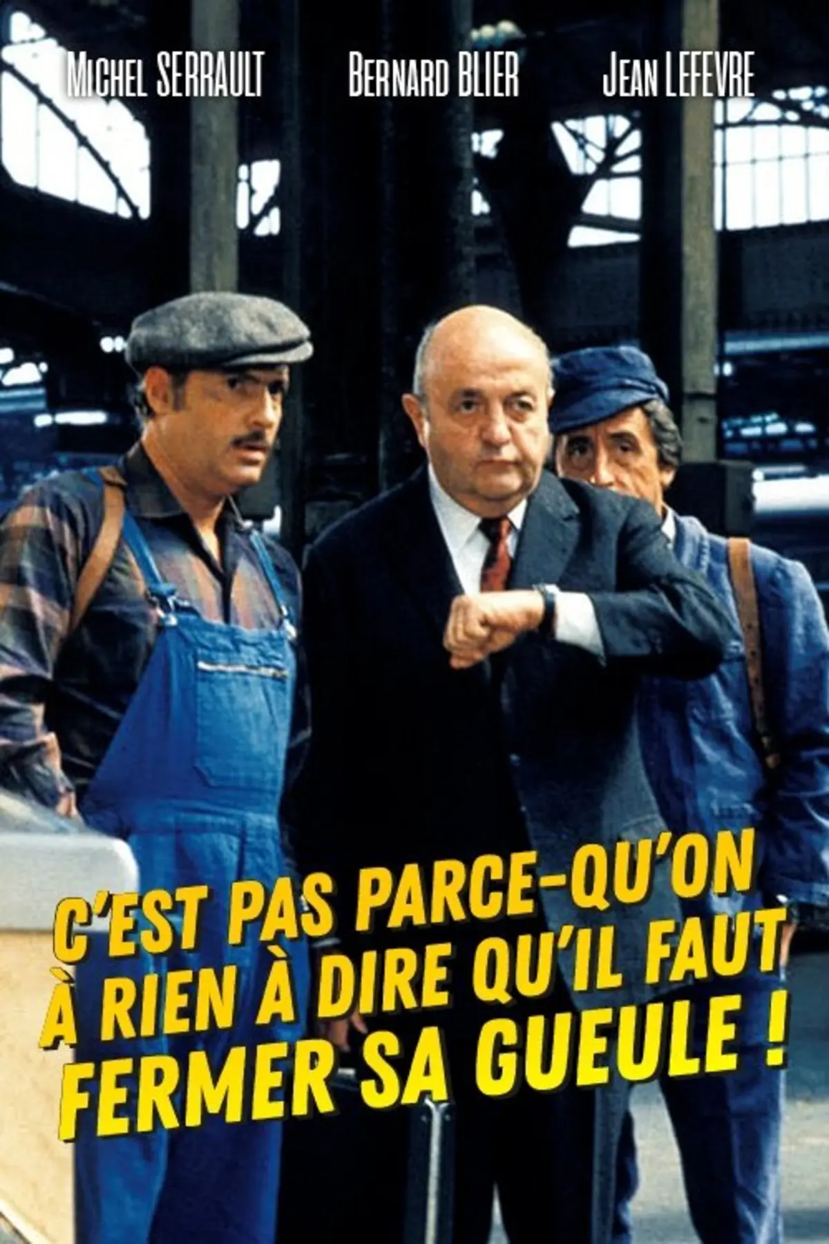 C'est pas parce qu'on a rien à dire qu'il faut fermer sa gueule