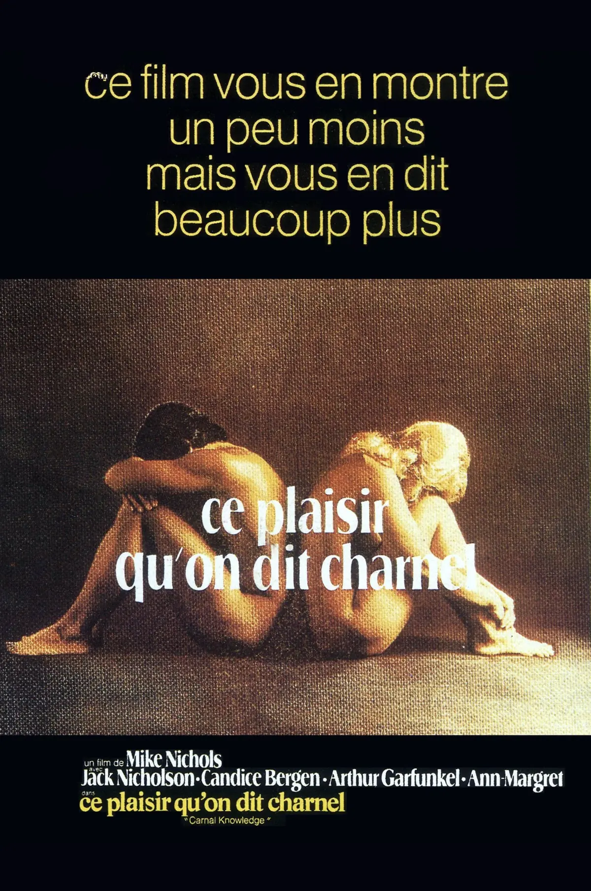 Ce plaisir qu'on dit charnel