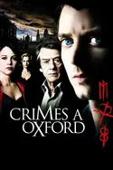 Affiche Crimes à Oxford