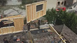 Travaux XXL : un étage en plus Des charpentiers face à l'épreuve