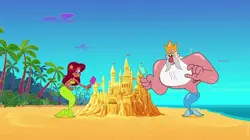 Zig & Sharko S04E34 Pyjama party
