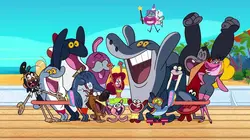 Zig & Sharko S04E34 Pyjama party