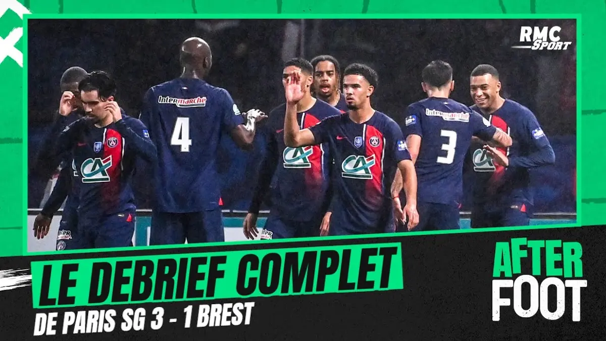 Replay After Foot Du 07/02/2024 : PSG 3-1 Brest : Le Débrief Complet De ...